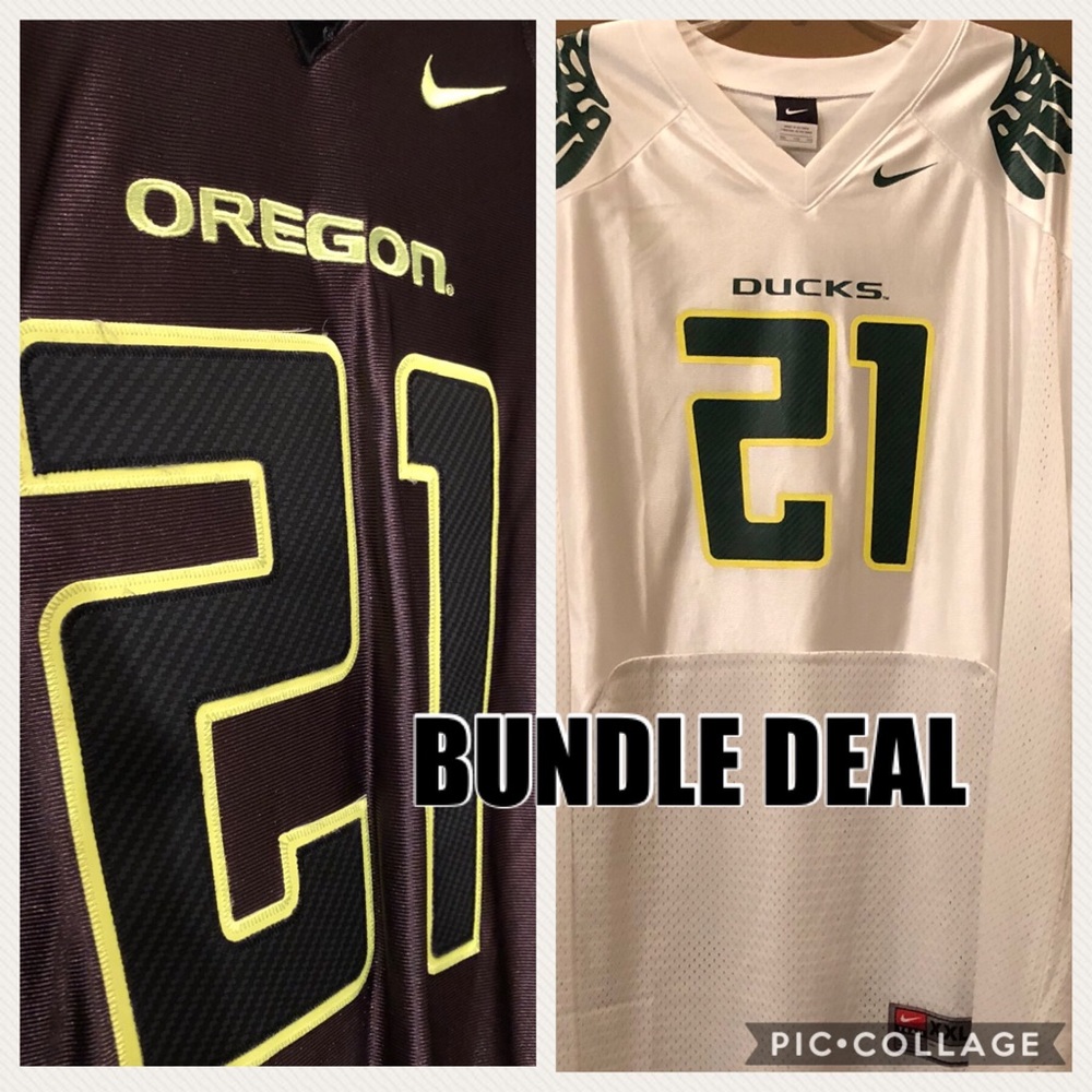 2 Nike Oregon Ducks Jerseys- Pre-Bundled Deal.